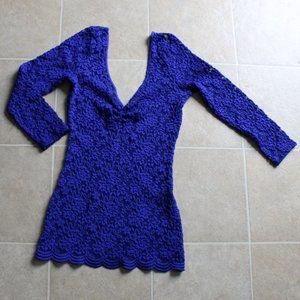 Kirra Sheer Textured Lace Blouse